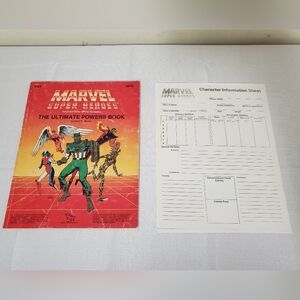 Marvel Super Heroes RPG MA3 The Ultimate Powers Book